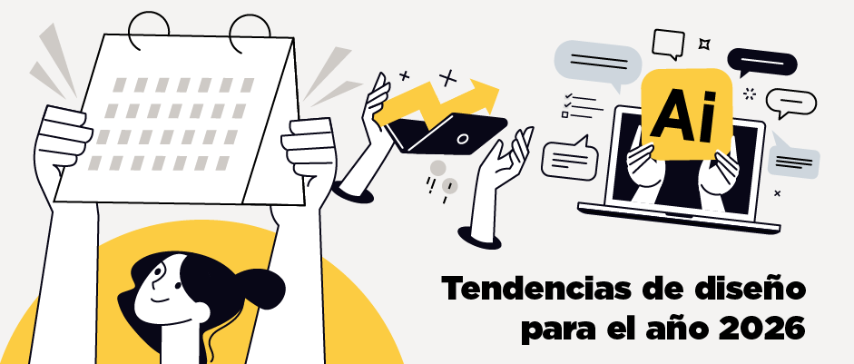 Las 5 Tendencias de Diseño Gráfico que Dominarán 2026: El Futuro de la Estética Digital
